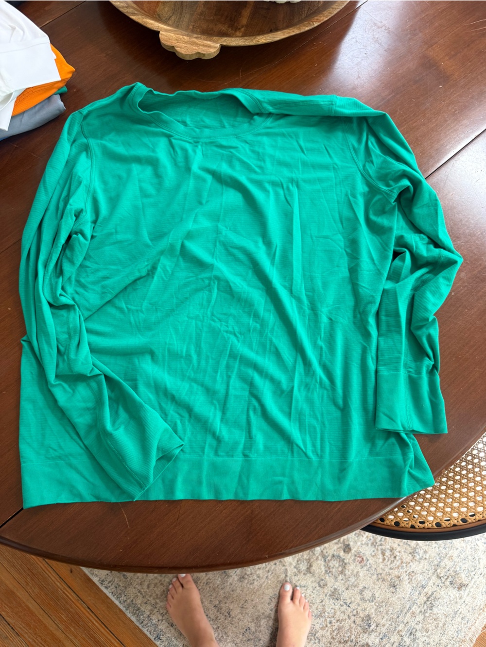lululemon swiftly Long Sleeve Top in Bright Green